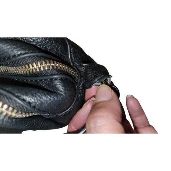 Urban Expressions Black vegan Leather Crossbody Bag - Picture 6 of 13